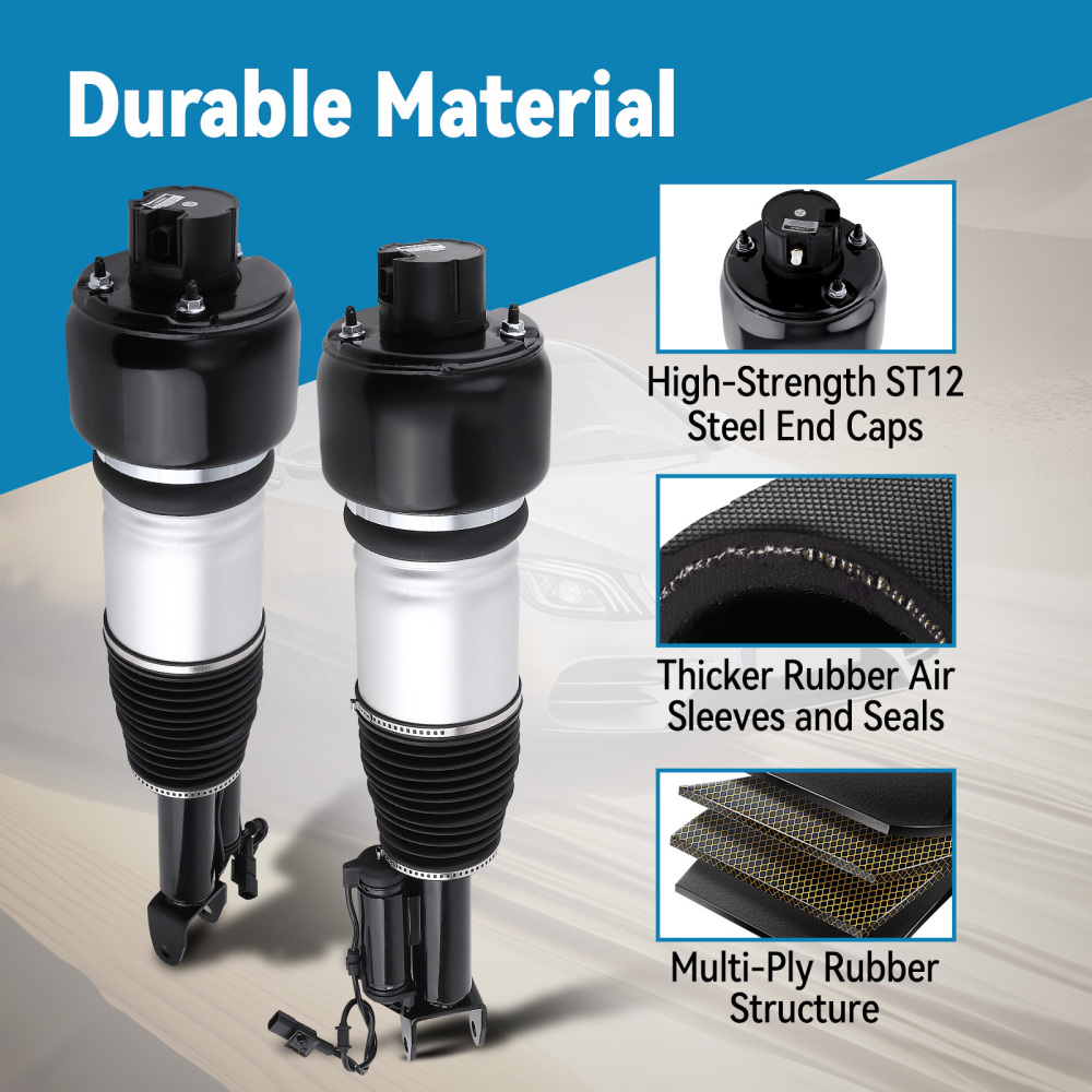 2PCS Front left Right Suspension Air Spring Struts compatible for Mercedes W219 E500 CLS500