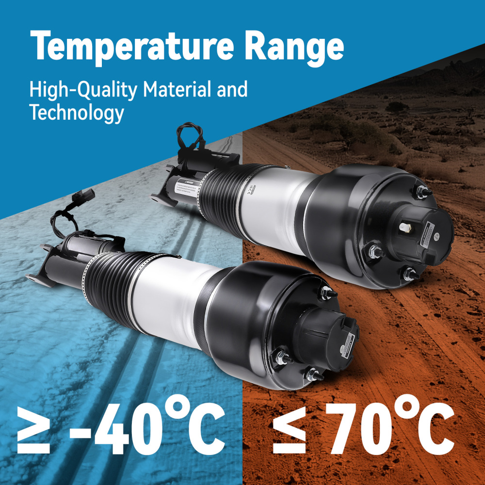 2PCS Front left Right Suspension Air Spring Struts compatible for Mercedes W219 E500 CLS500