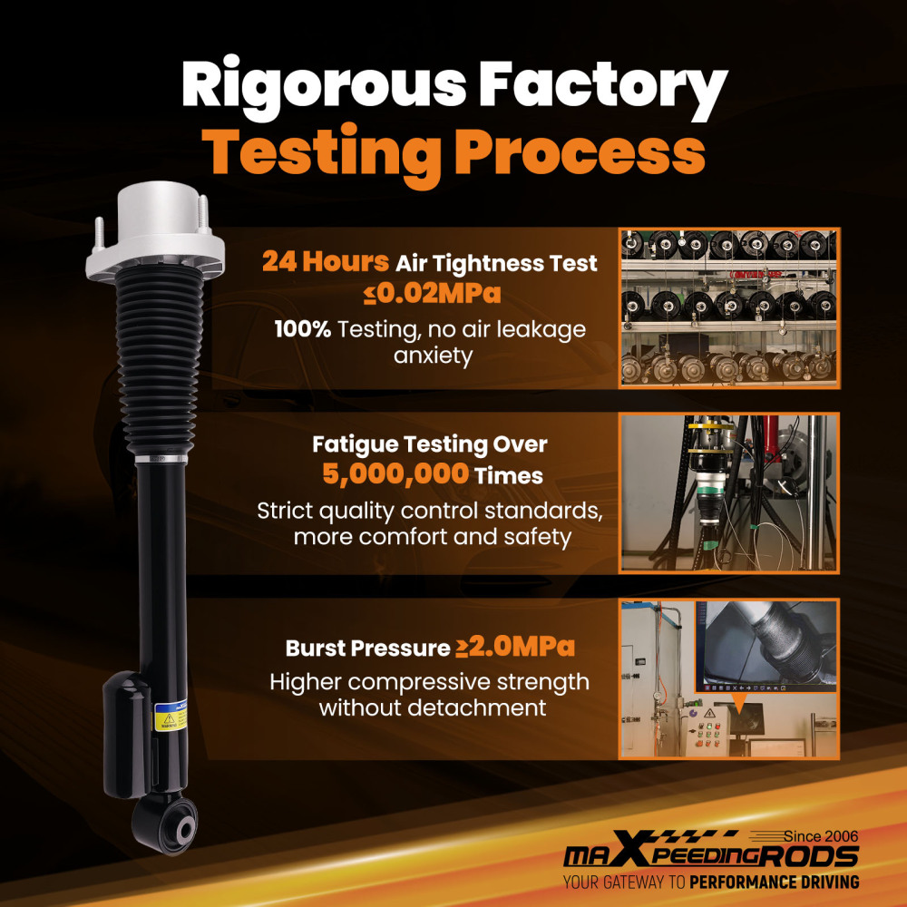 Pair Rear Air Suspension Shock Absorber compatible for Range Rover L405 2013-2022 LR098792