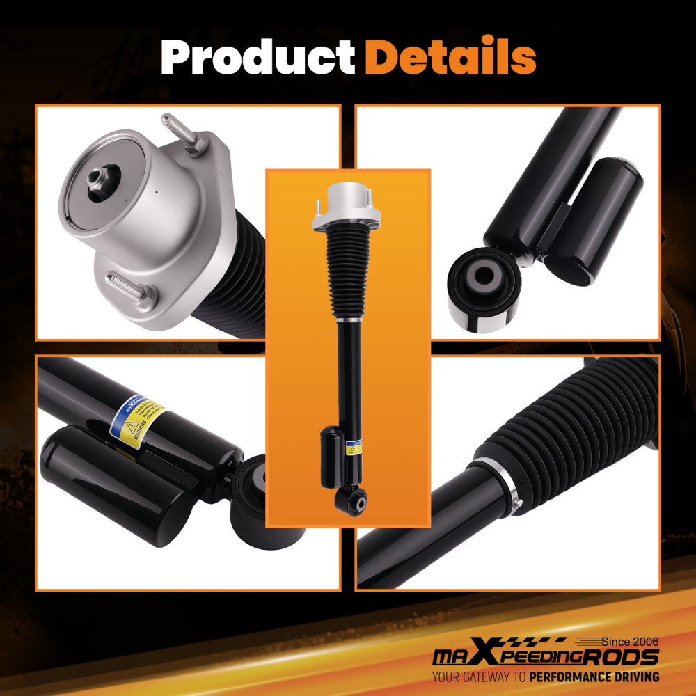 Pair Rear Air Suspension Shock Absorber compatible for Range Rover L405 2013-2022 LR098792