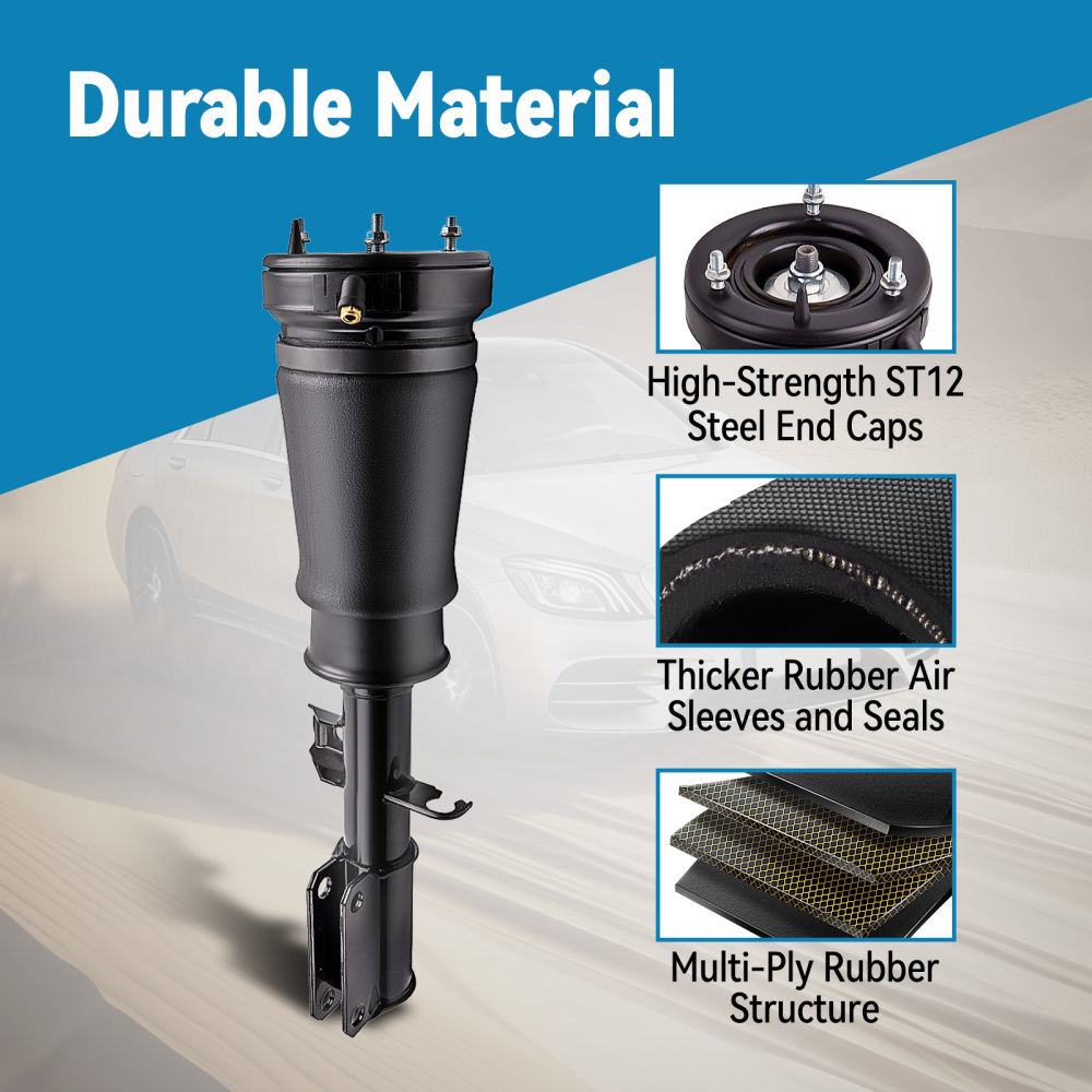 Anteriore Sinistro Sospensioni Pneumatiche Aria Ammortizzatore compatibile per BMW X5 E53