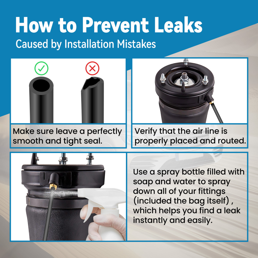 Anteriore Sinistro Sospensioni Pneumatiche Aria Ammortizzatore compatibile per BMW X5 E53