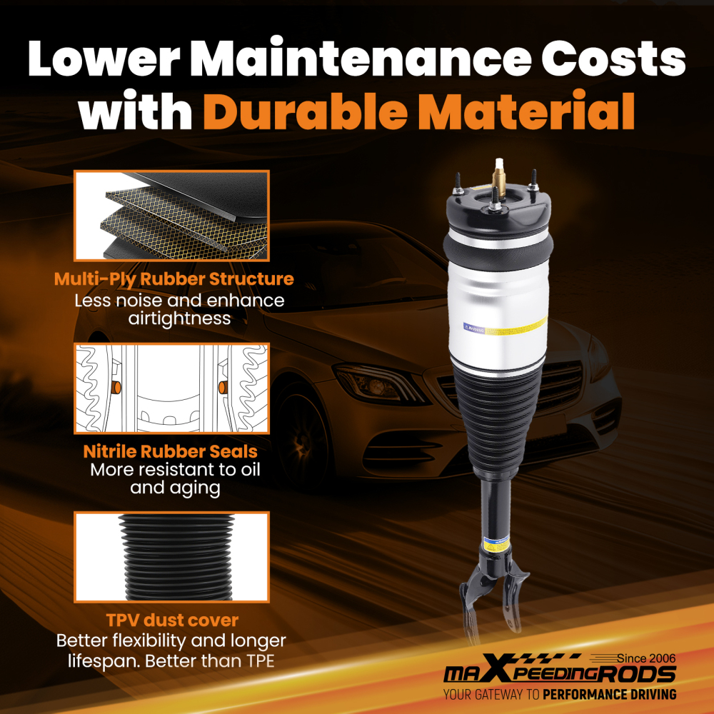 Ammortizzatore Anteriore Sinistro compatibile per JEEP Grand Cherokee Laredo 2011-2020