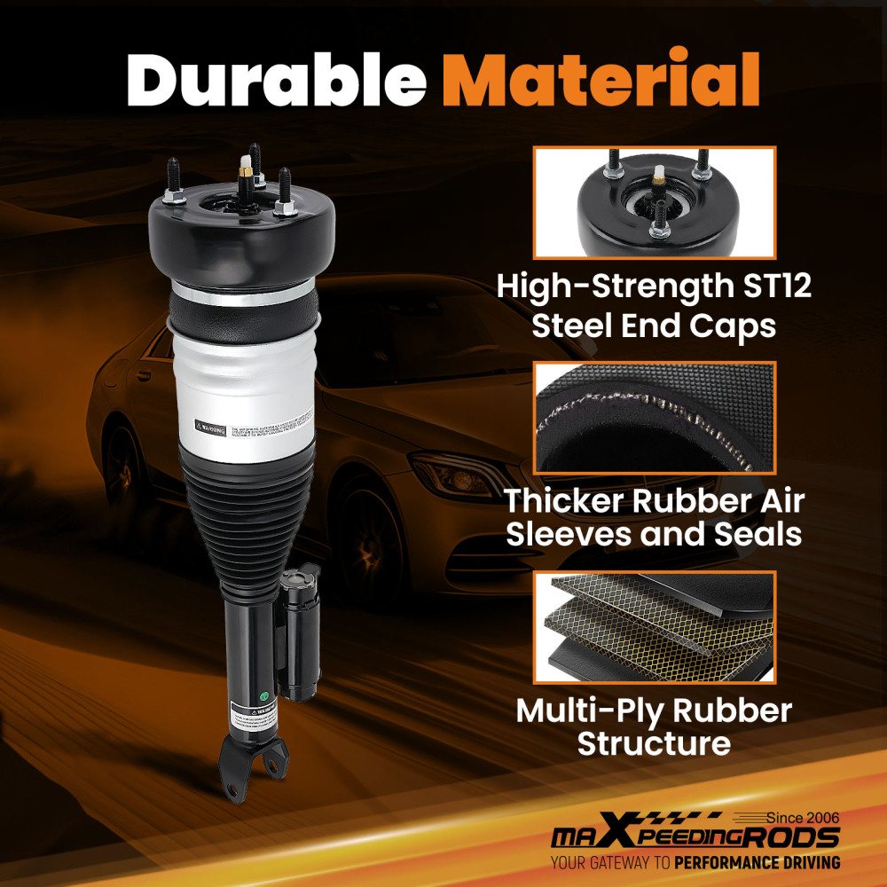 Avant Droite Jambe De Force Suspension compatible pour Mercedes W205 S205 C205 205320486889