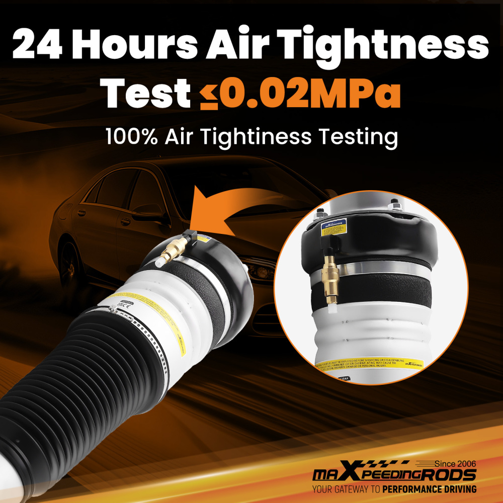 Air Suspension Strut Shock Absorber Front Left compatible for Audi A6 4F C6 Allroad 4F0616039T