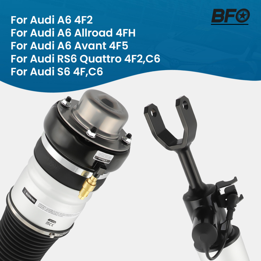 Front Left Air Ride Suspension Shock compatible for Audi A6 Allroad C6 4F Quattro 4F0616039