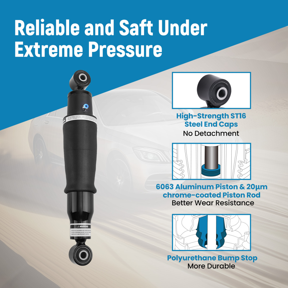 1 Rear L/R Air Suspension Shock Strut compatible for Infiniti QX56 Armada 4WD 2004-2010