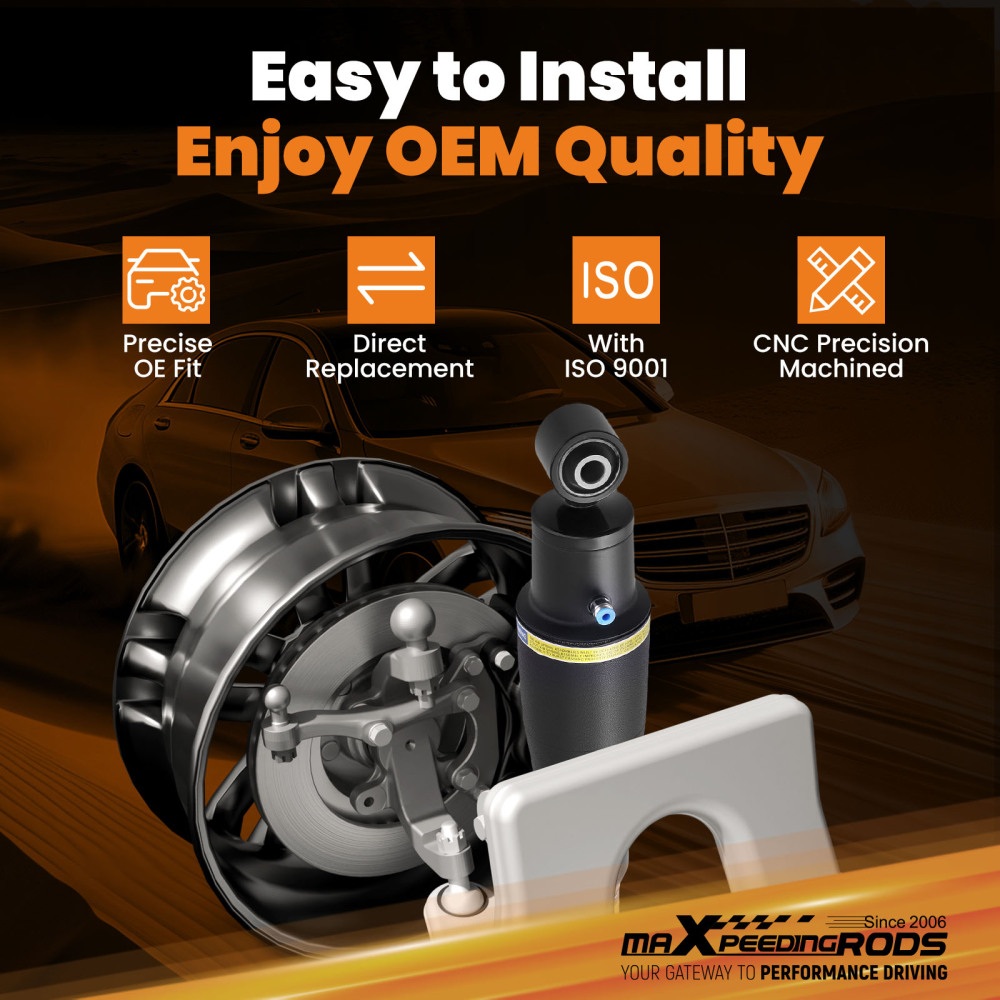 1pc Rear Air Suspension Shock Strut compatible for Infiniti QX56 JA60 compatible for Nissan Armada WA60