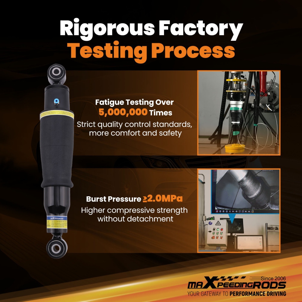 1pc Rear Air Suspension Shock Strut compatible for Infiniti QX56 JA60 compatible for Nissan Armada WA60