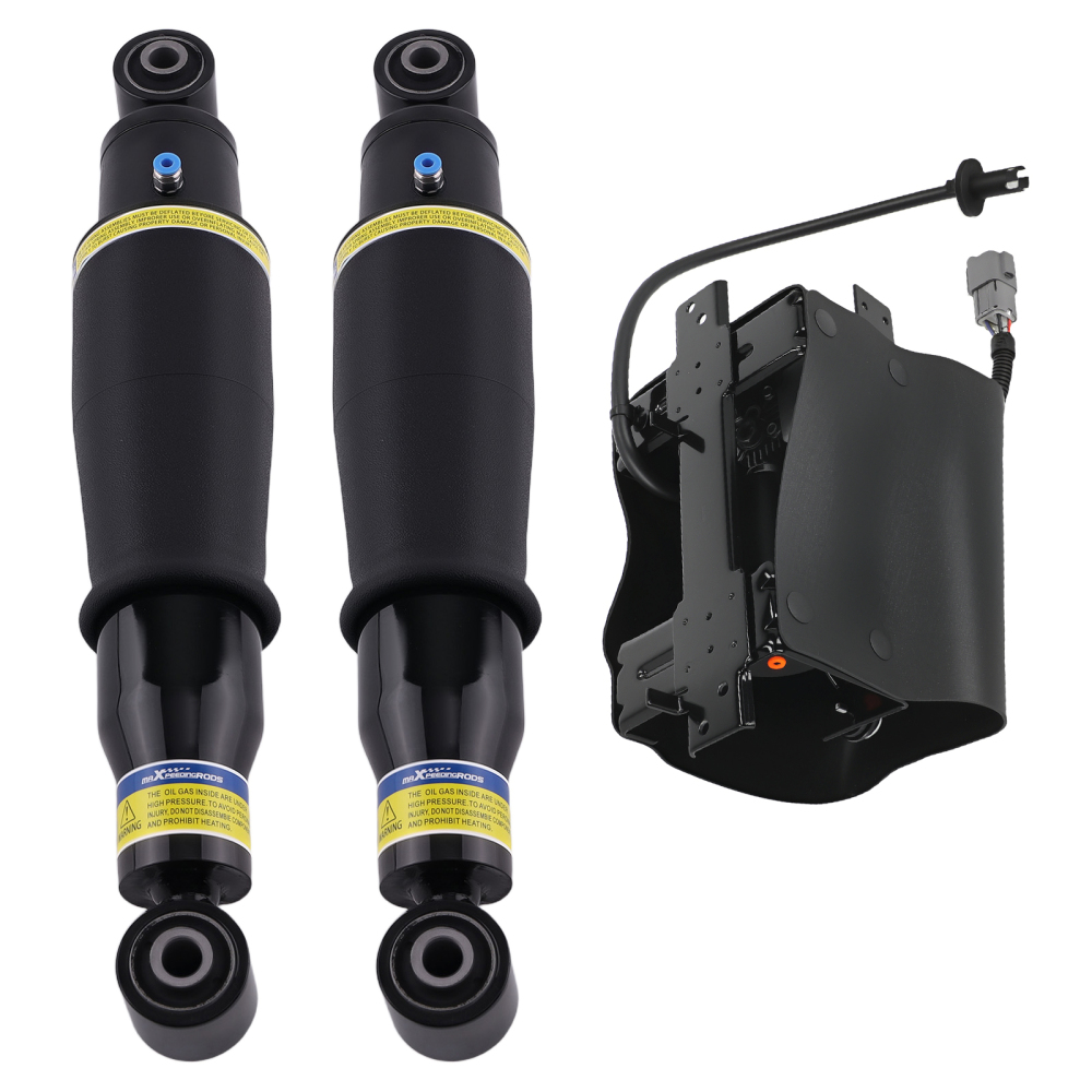 3 Set Rear Air Shock AbsorbersCompressor Pump compatible for Nissan Armada 2008-2015