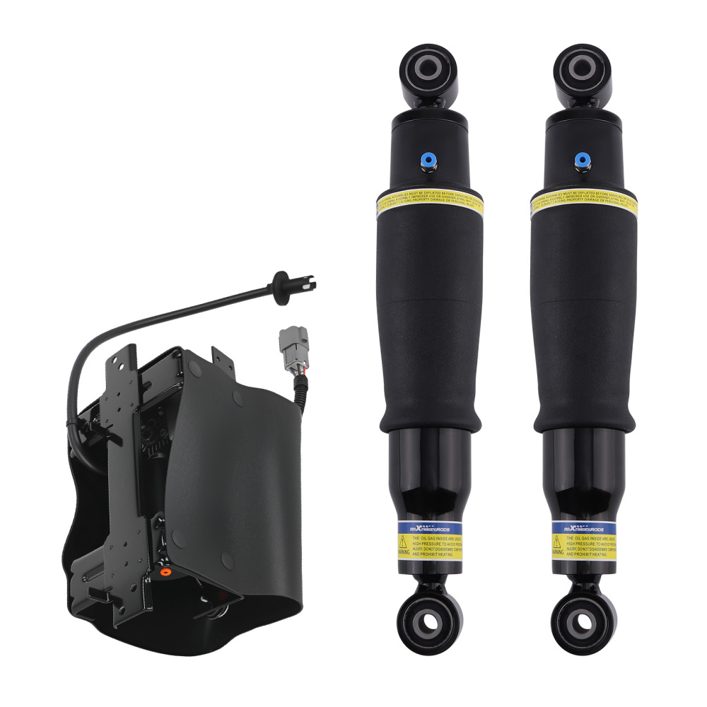 3 Set Rear Air Shock AbsorbersCompressor Pump compatible for Nissan Armada 2008-2015