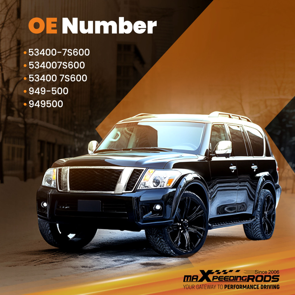 3 Set Rear Air Shock AbsorbersCompressor Pump compatible for Nissan Armada 2008-2015