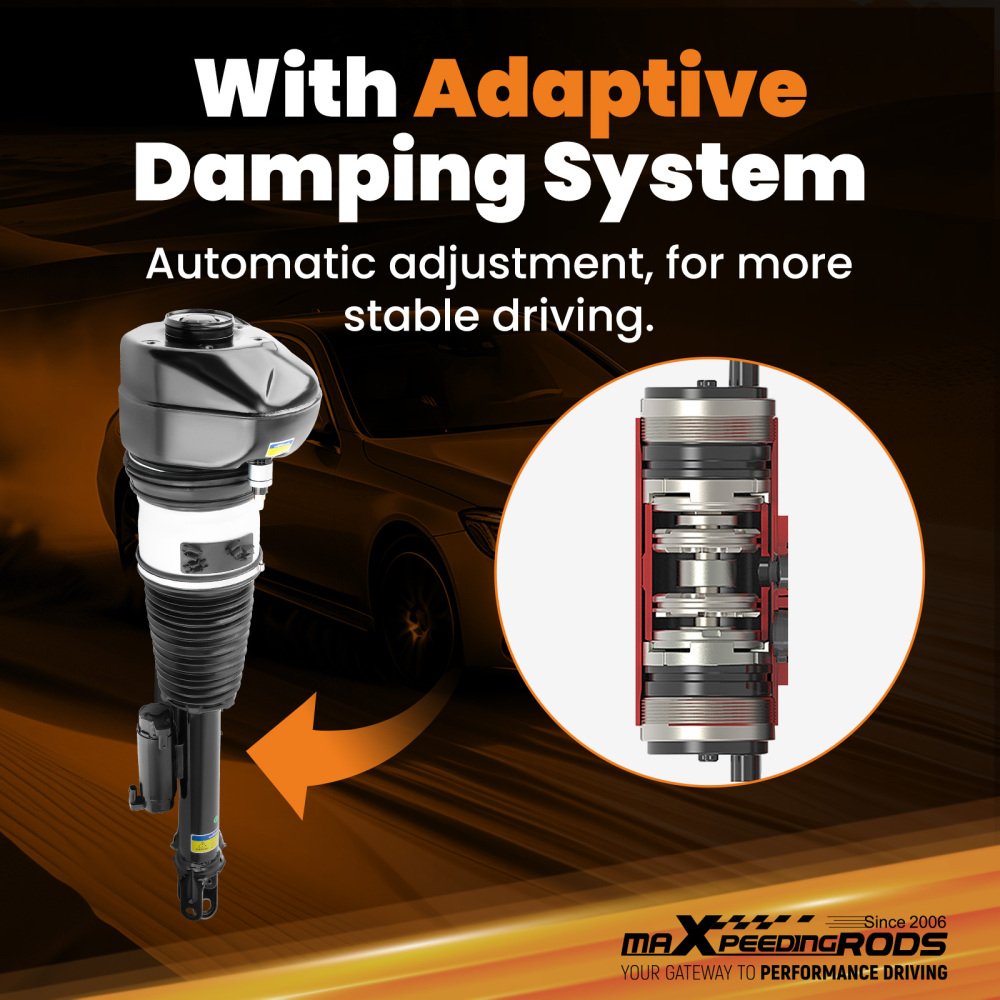 1x Front Right Air Suspension Shock compatible for BMW G11 G12 745e 750Li RWD 37106899040