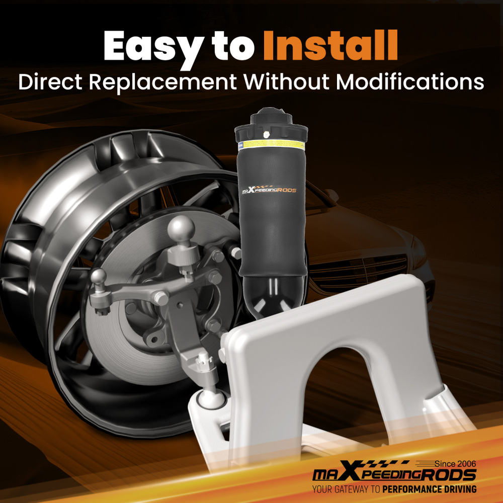 Avant Suspension pneumatique compatible pour Audi A6 4B C5 Allroad 7616051D amortisseur new