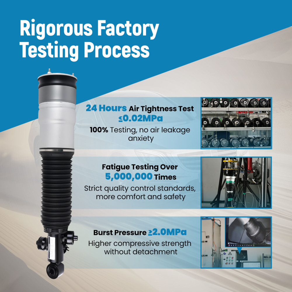 Rear Left Air Suspension Strut compatible for BMW F01 F02 740i 750Li 760Li 3.0L 4.4L 6.0L