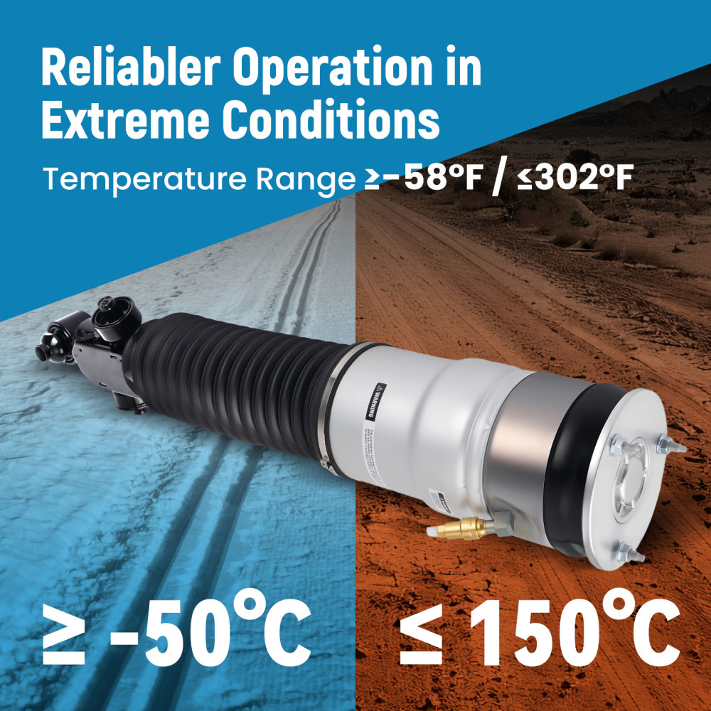 Rear Left Air Suspension Strut compatible for BMW F01 F02 740i 750Li 760Li 3.0L 4.4L 6.0L