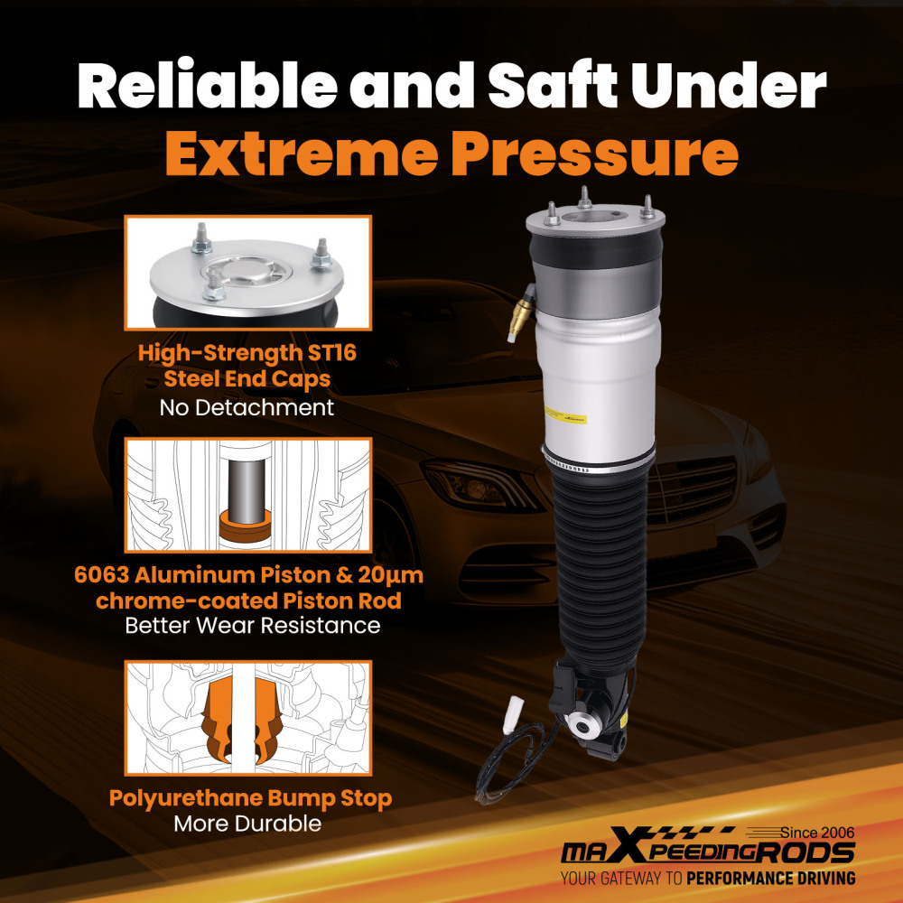 Air Shock Absorber Rear Left compatible for BMW 730Li 740Li 750Li 760Li 37126791675