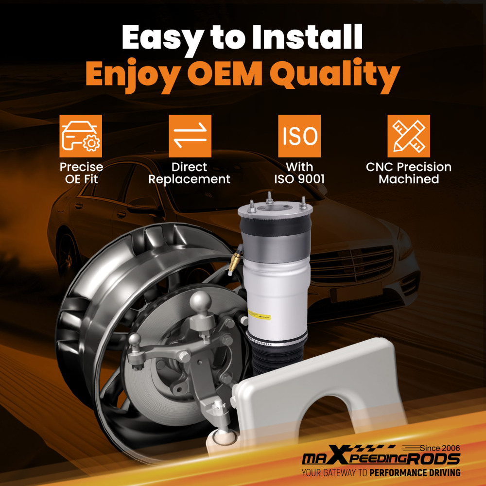 Air Shock Absorber Rear Left compatible for BMW 730Li 740Li 750Li 760Li 37126791675