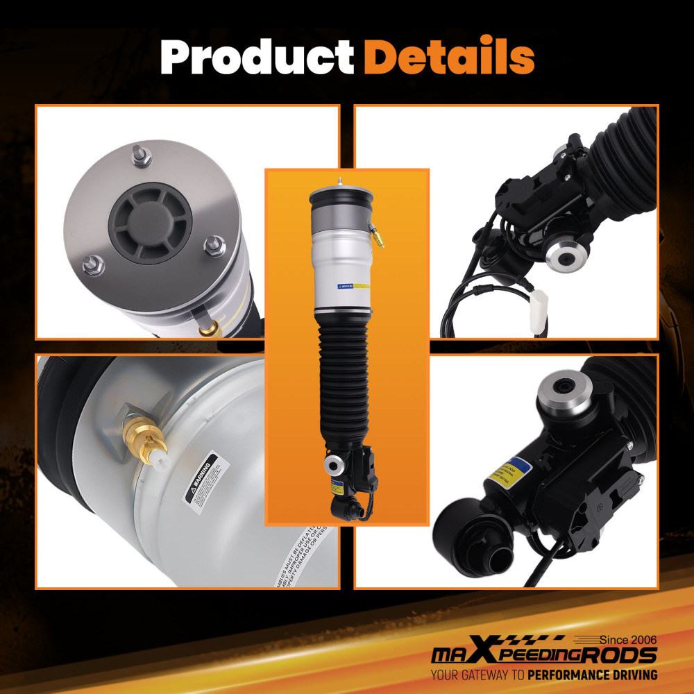 Air Shock Absorber Rear Left compatible for BMW 730Li 740Li 750Li 760Li 37126791675