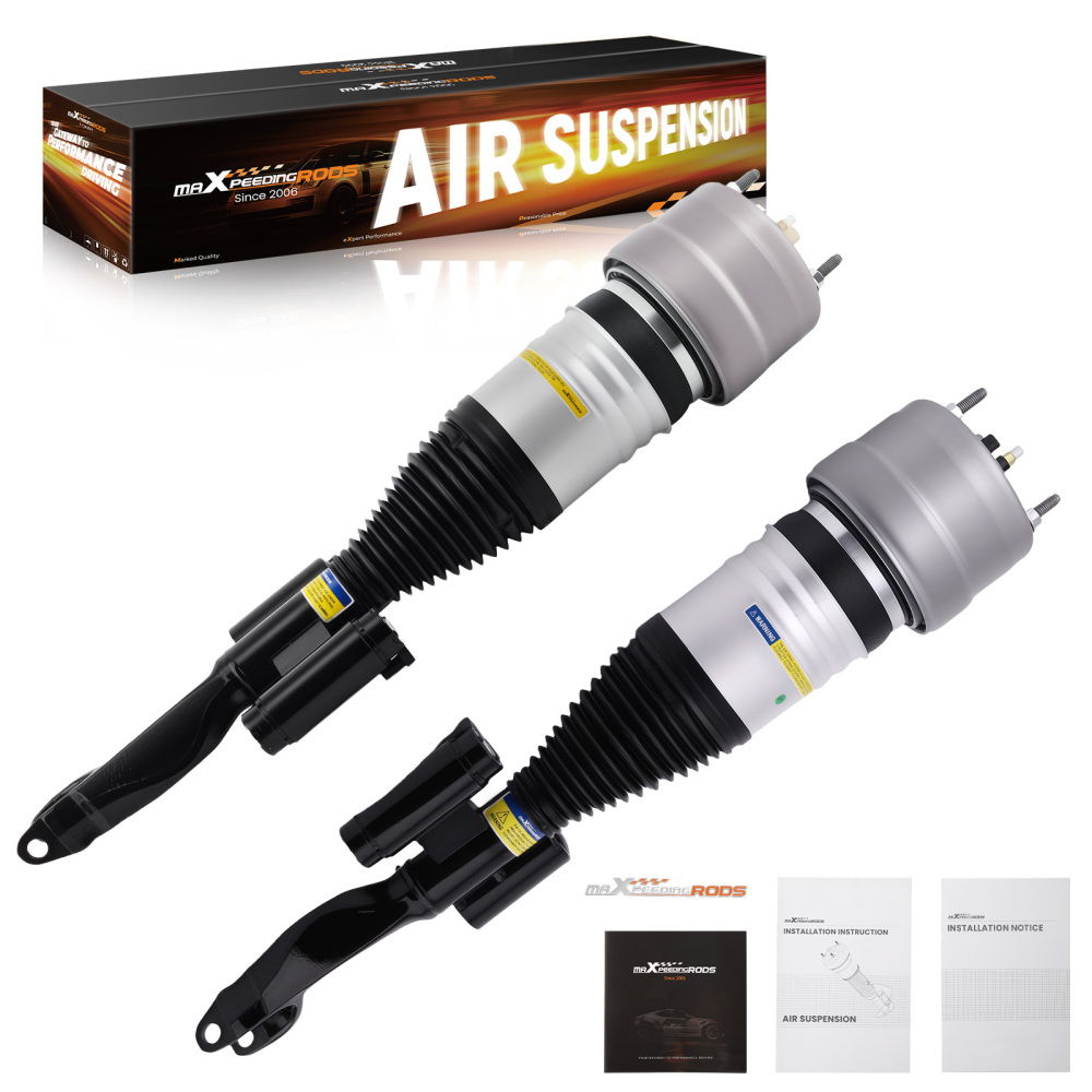 2X Front Air Suspension Shock Strut compatible for Mercedes W253 GLC350 GLC43 AMG AWD