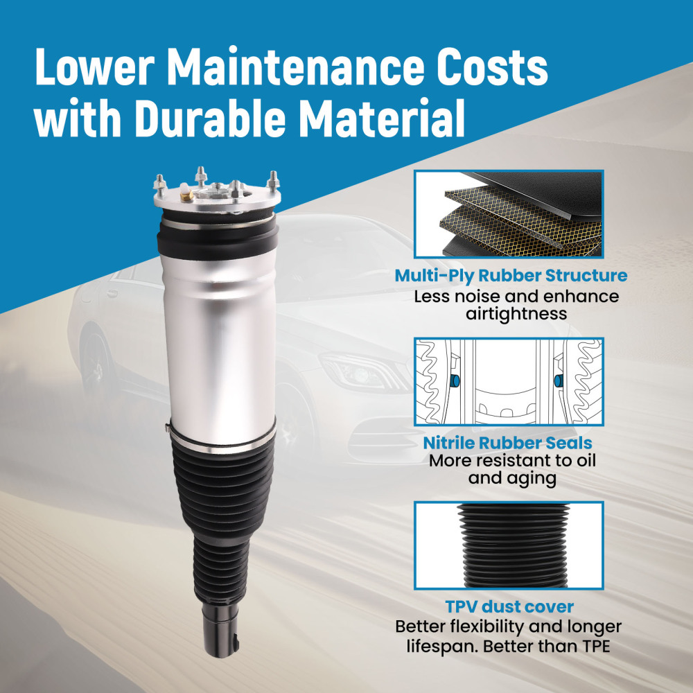 Front Left Air Suspension Shock Strut compatible for Range Rover L405 2012-2024 LR060133