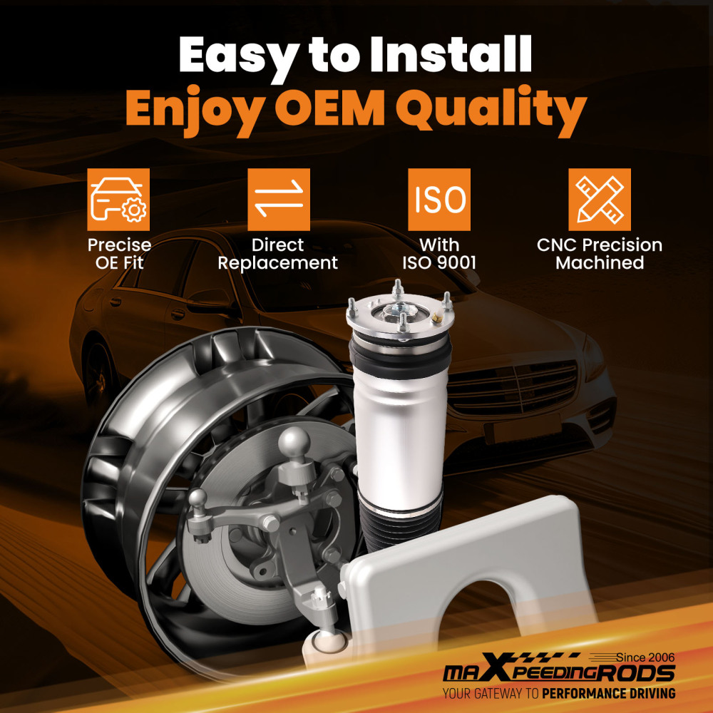 Pair Front Air Suspension Shock Strut compatible for Range Rover L405 2012-2024 LR079515