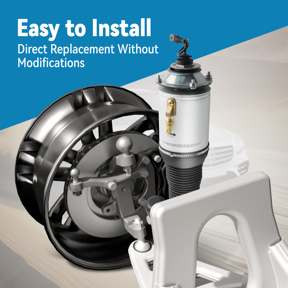 2x Avant compatible pour Vw Phaeton compatible pour Bentley Continental Gt Amortisseur 3d5616039 3d5616040