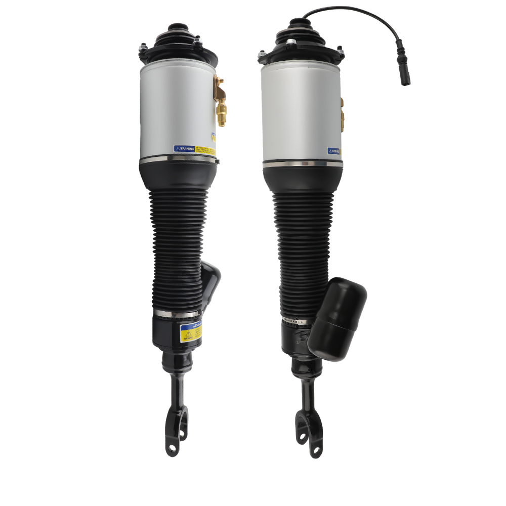 Pair Front Air Suspension Shock Struts compatible for Bentley Continental GT Flying Spur