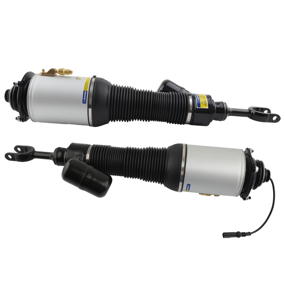 Pair Front Air Suspension Shock Struts compatible for Bentley Continental GT Flying Spur