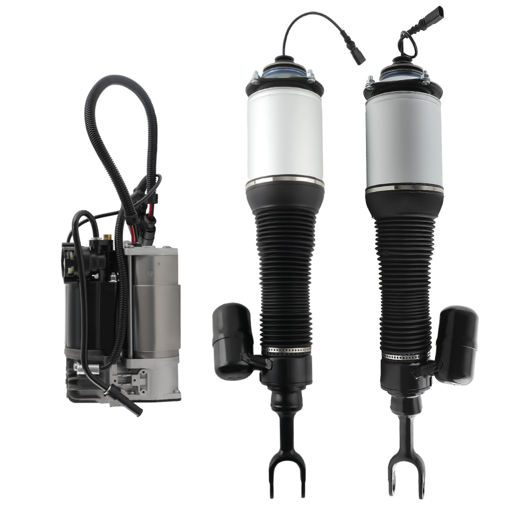 2x Avant Pneumatique Suspension compatible pour vw phaéton compatible pour Bentley Continental + compressor