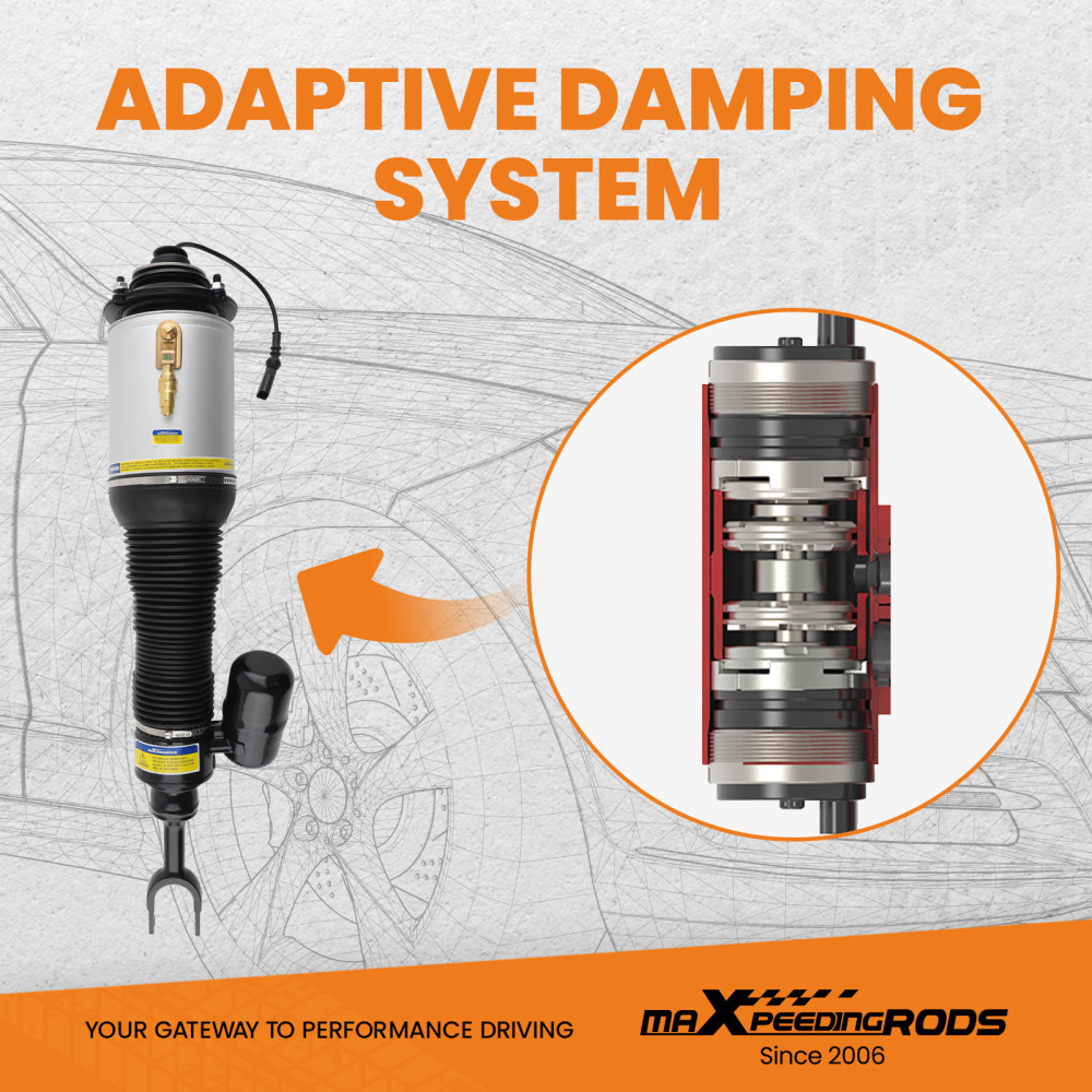 Aria Sospensioni Anteriore Sinistro compatibile per VW Phaeton compatibile per Bentley Continental GT