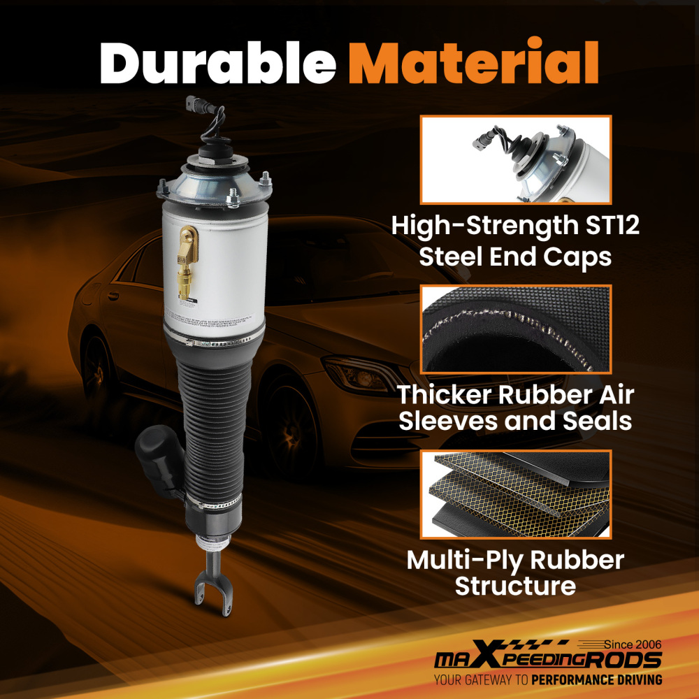 Front Right Air Suspension Shock Struts compatible for Bentley Continental 3D7616040