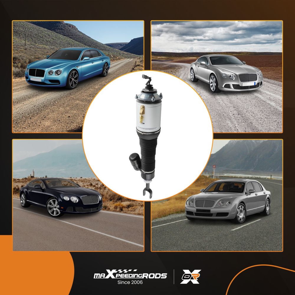 Front Right Air Suspension Shock Struts compatible for Bentley Continental 3D7616040