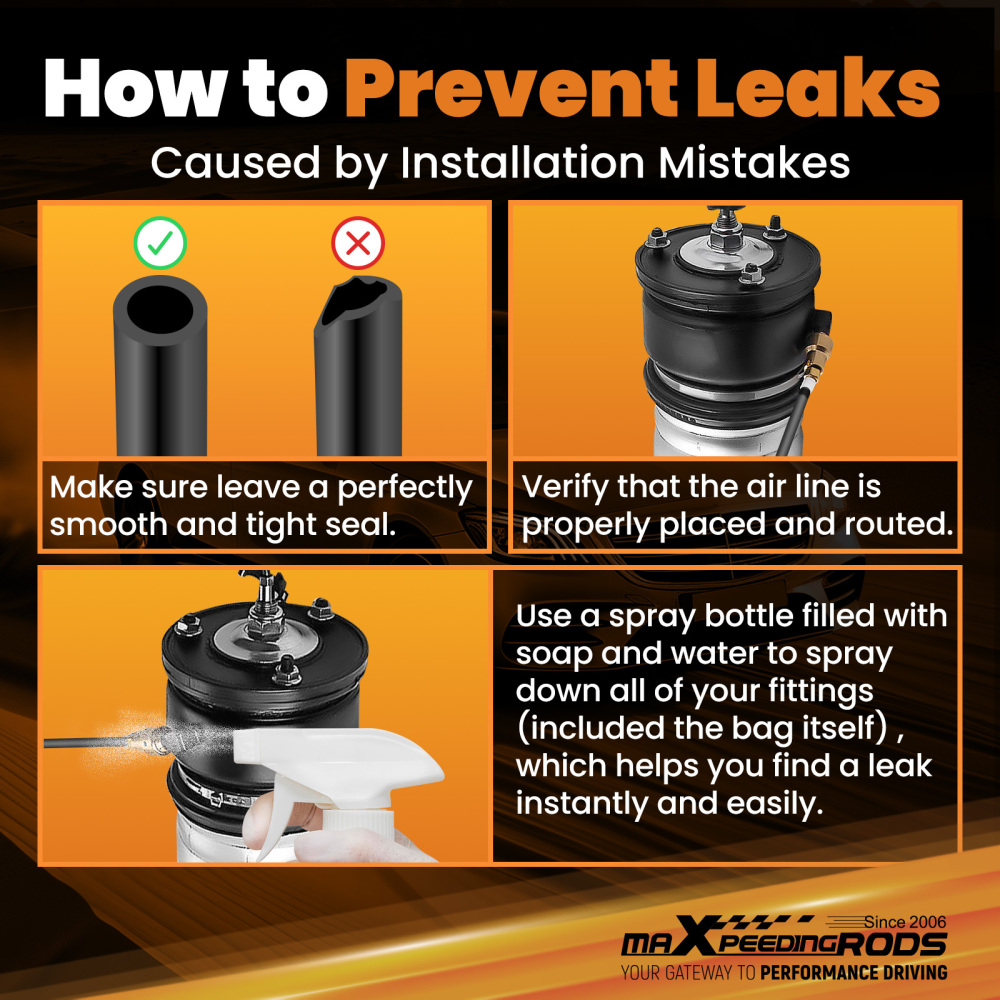 Rear Left Air Suspension Spring Shock compatible for BMW 7 Series 37126785535 E65 E66 W/EDC