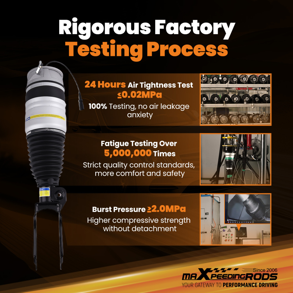 Front Right Air Suspension Strut compatible for Porsche Cayenne 92A 2010-2018 95834304850