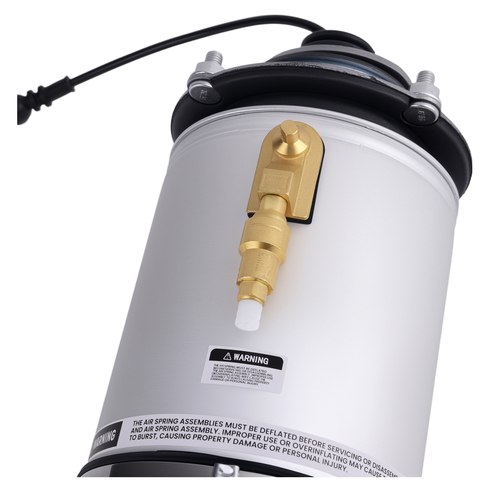 2x Avant Air Suspension Pneumatique compatible pour Audi A8 D3 4E 04-10 + 1 compressor neuf