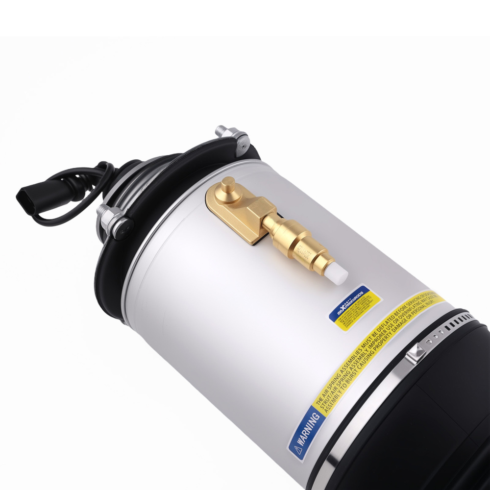 PAIR AIR SUSPENSION SPRING SHOCK ABSORBER FRONT compatible para AUDI A8 4E D3 4E0616039AF