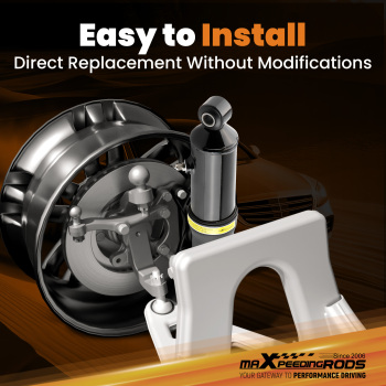 Rear Air Ride Suspension Set compatible for Harley Touring models King Street 1994-2020