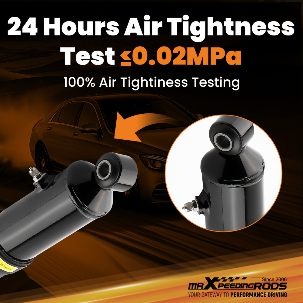 Rear Air Ride Suspension Set compatible for Harley Touring models King Street 1994-2020