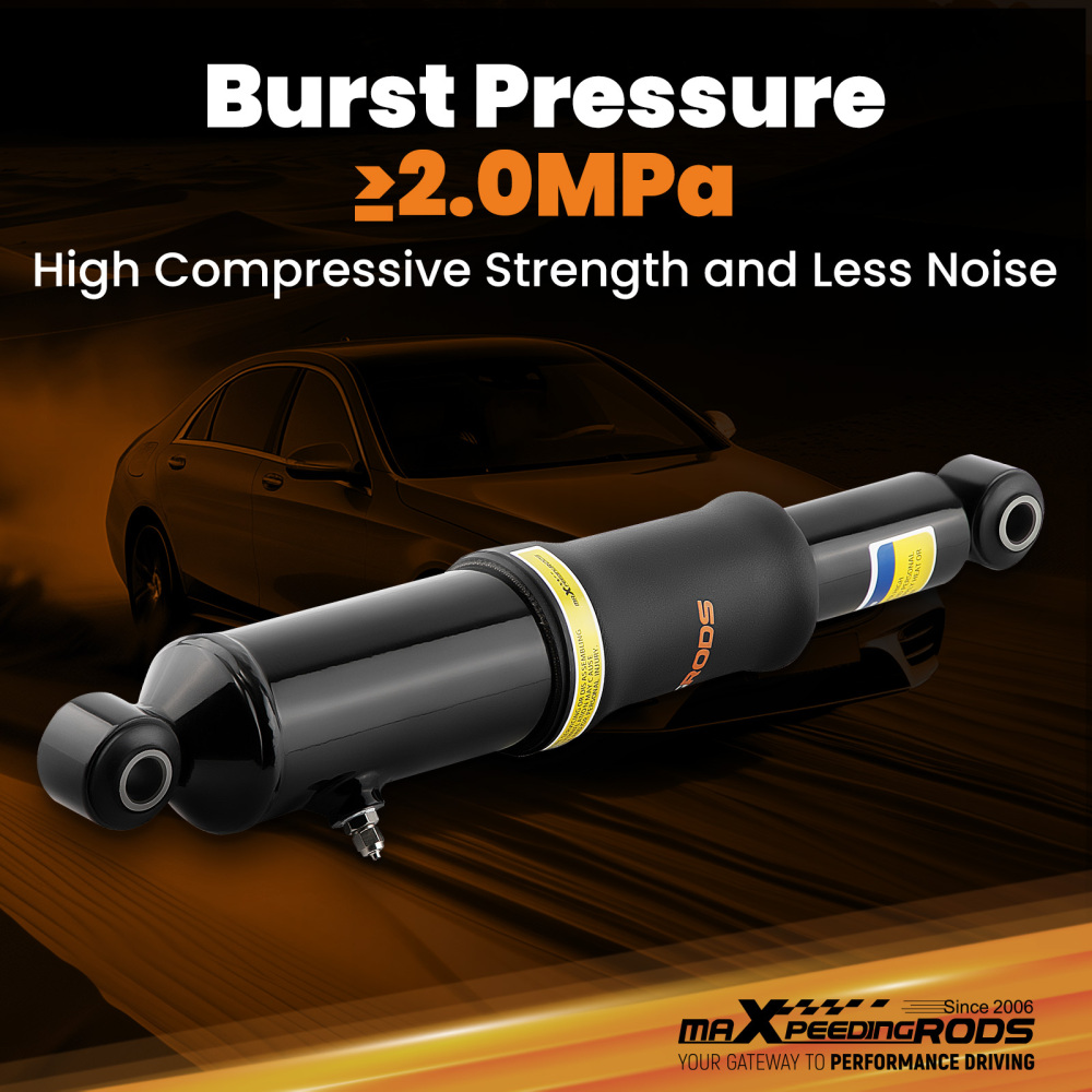 Rear Air Ride Suspension Set compatible for Harley Touring models King Street 1994-2020