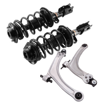 MaXpeedingrods Front Complete Struts Control Arms for 06-11 compatible for Chevy HHR compatible for Pontiac G5