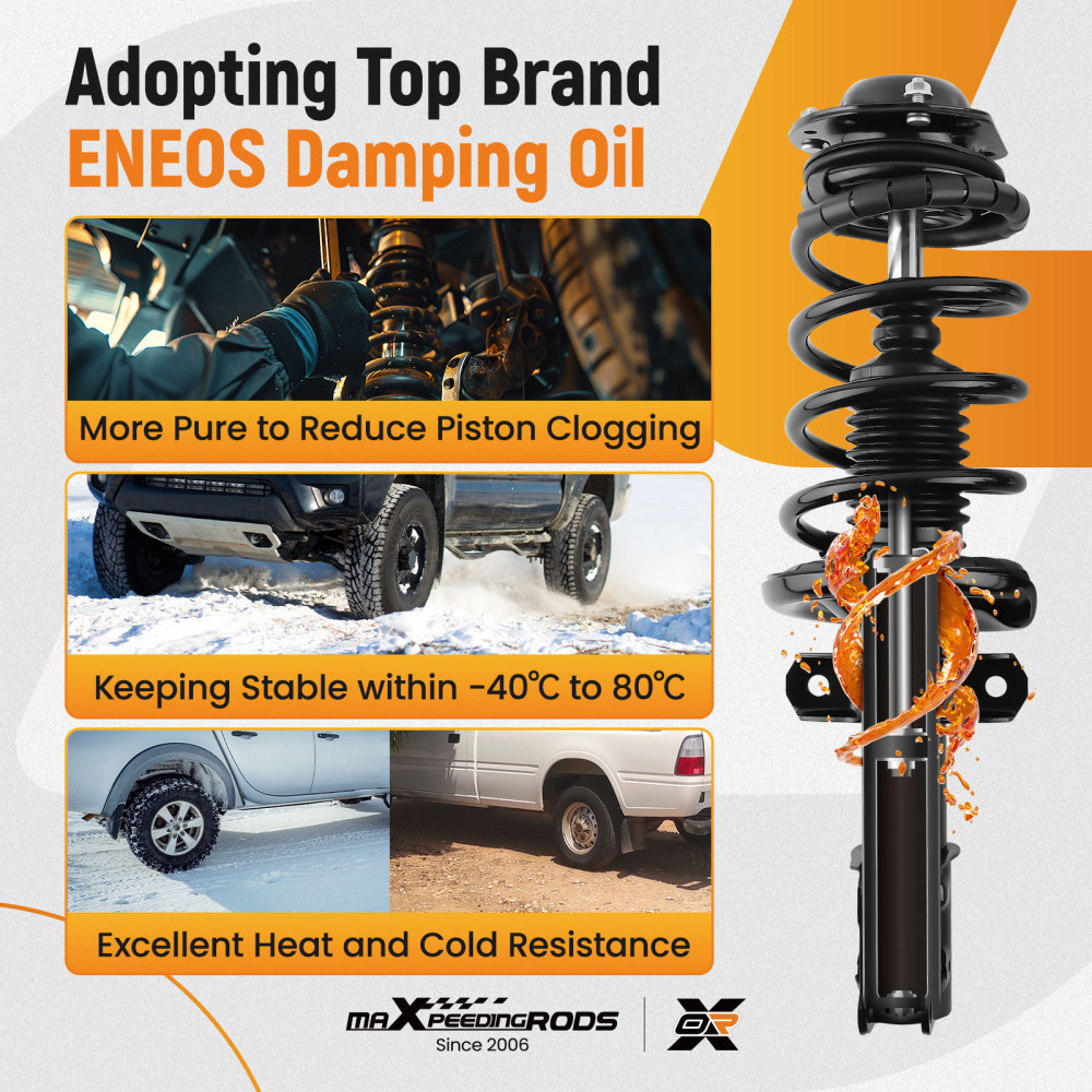 Suspension Front Struts Rear Shocks for 06-11 HHR 05-10 Cobalt 07-09 compatible for Pontiac G5