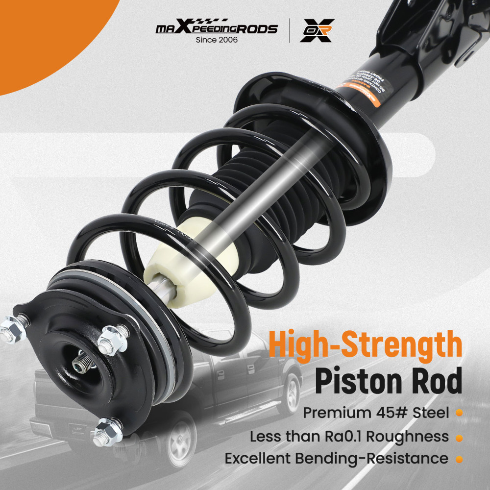 Front Rear Struts Shocks Assembly For 2006-2011 compatible for Honda Civic 1.8L 1.3L DX DX-G EX