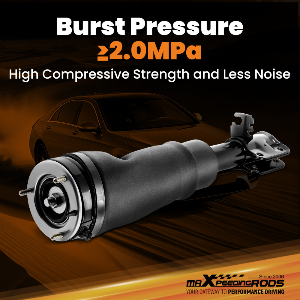 4PCS Front Rear Air Suspension Spring Bag Kit compatible for Range Rover L322 2002-2012