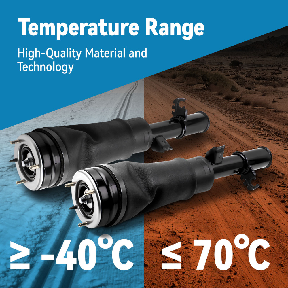 2pcs LeftRight Air Suspension Shock Struct compatible pour Range Rover RNB000740 Front