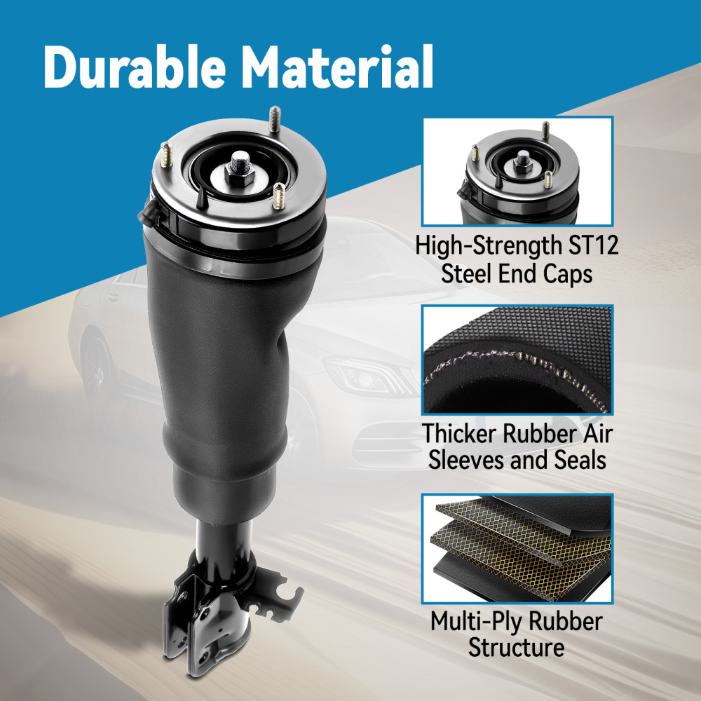 Air Suspension Spring Strut Front Left compatible for Land Rover Range compatible for Rover L322 RNB000750