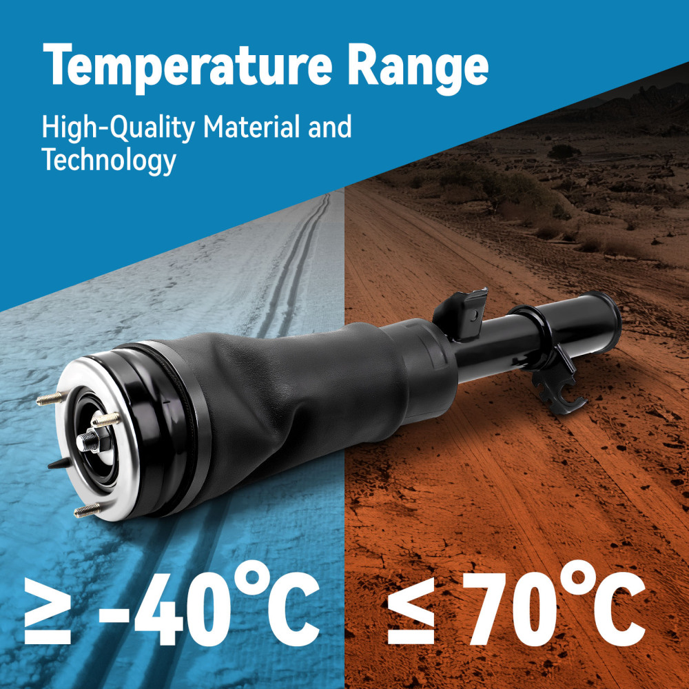 Air Suspension Spring Strut Front Left compatible for Land Rover Range compatible for Rover L322 RNB000750