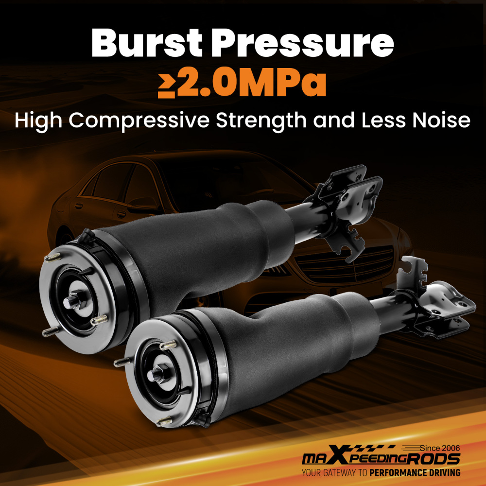 Pair Air Suspension Strut Absorbers compatible for Range Rover LR322 compatible for Land Rover RNB000740