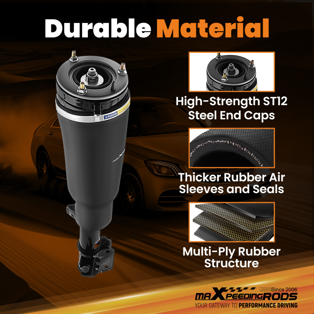 Front RH Air Suspension Shock Absorber Strut compatible for Range Rover L322 MK3 RNB000740