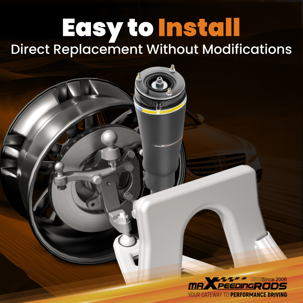 Front L+R Air Suspension Struts compatible for Land Rover Range Rover L322 HSE Base 02-12